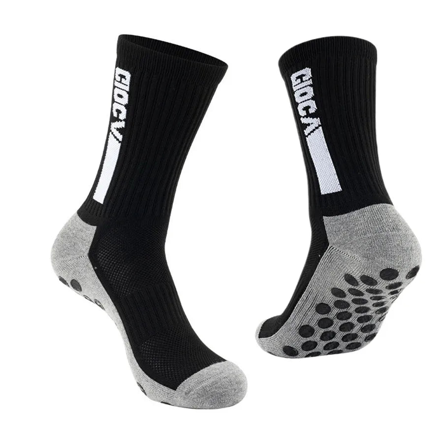 1/5/8/10pairs men women unisex non slip grip soccer rugby socks towel bottom breathable shockproof athletic exercise