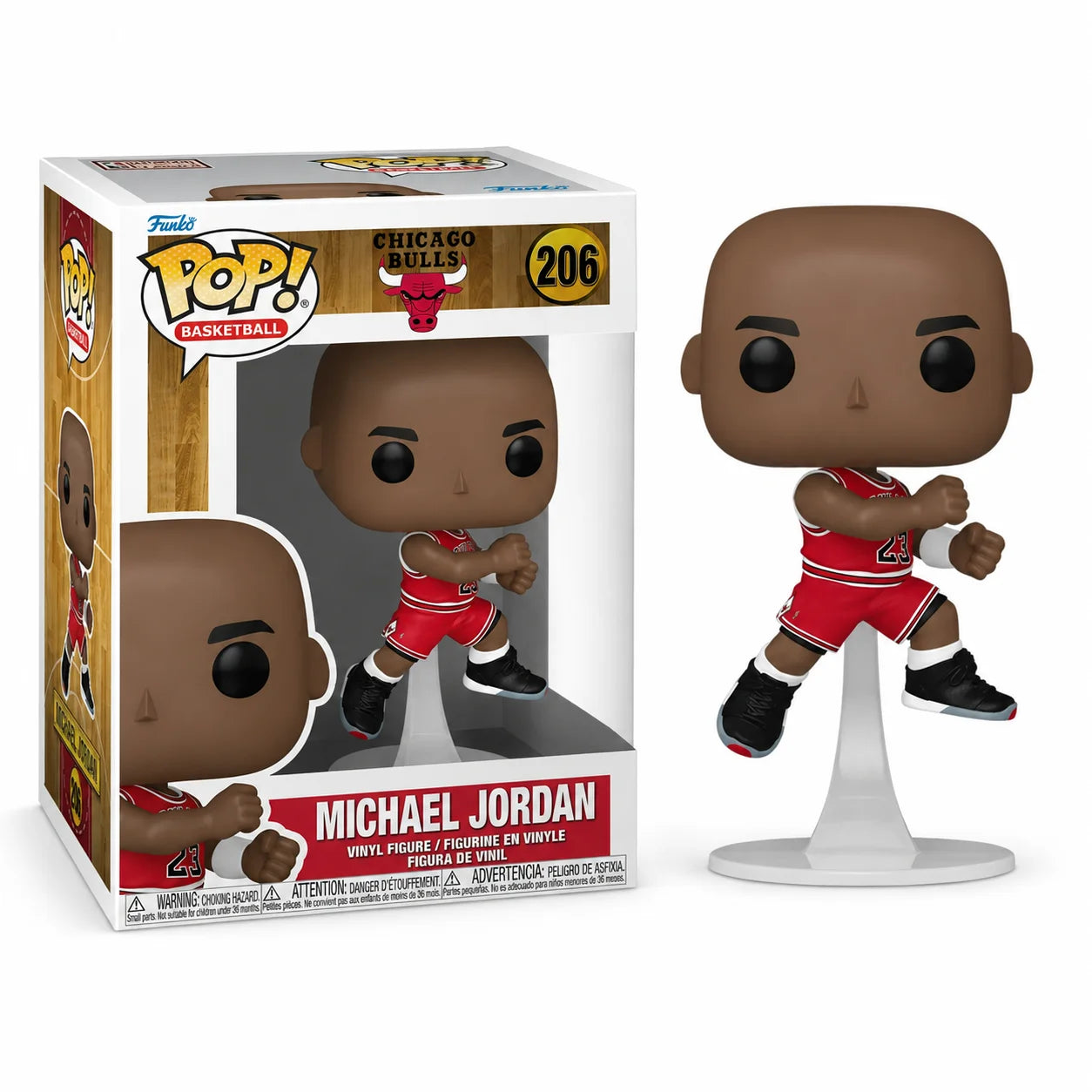 Original Funko Pop! NBA: Bulls Michael Jordan ('89) "The Shot Vinyl Figure Gift Idea Sports Fans for Collectors 86314