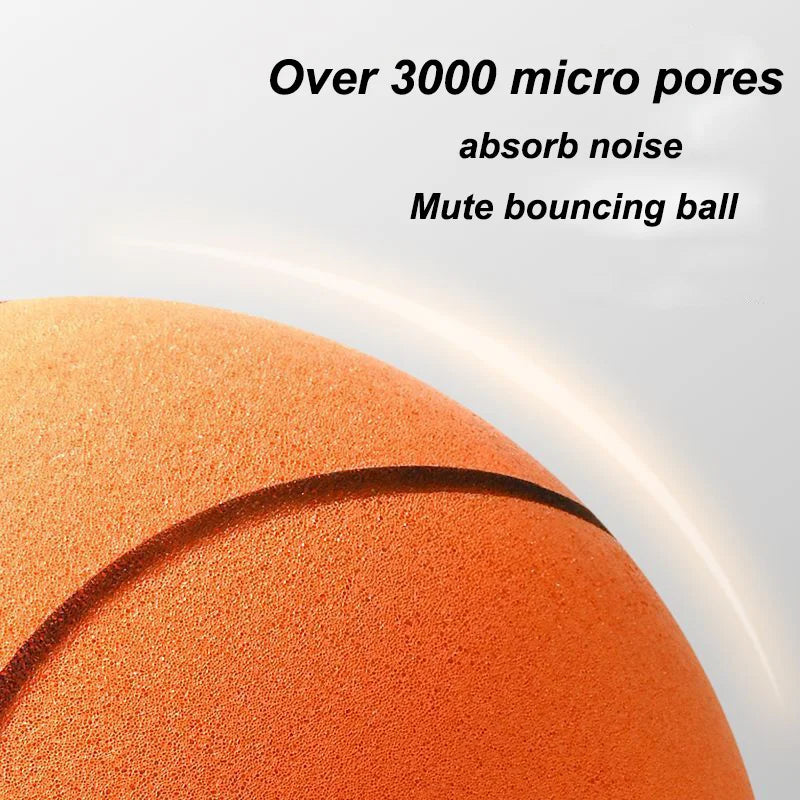 Mute Basketballs PU Foam Size 3/5/7 No Noise Basketball Hoop Squeezable Quiet Balls Sports and Entertainment Fast Dropshipping