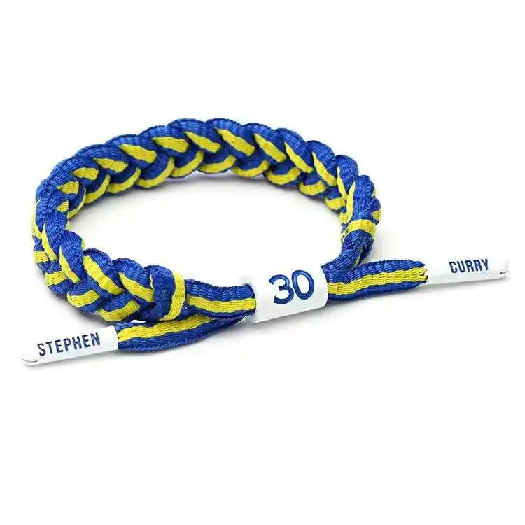 Bracelet Star Knitted Bracelet Kobe James Curry Owen Star Sports Wristband Basketball Bracelet