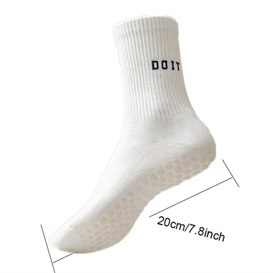 3/6/10pairs men women non slip grip football basketball breathable towel bottom shockproof professional athletic exercise socks