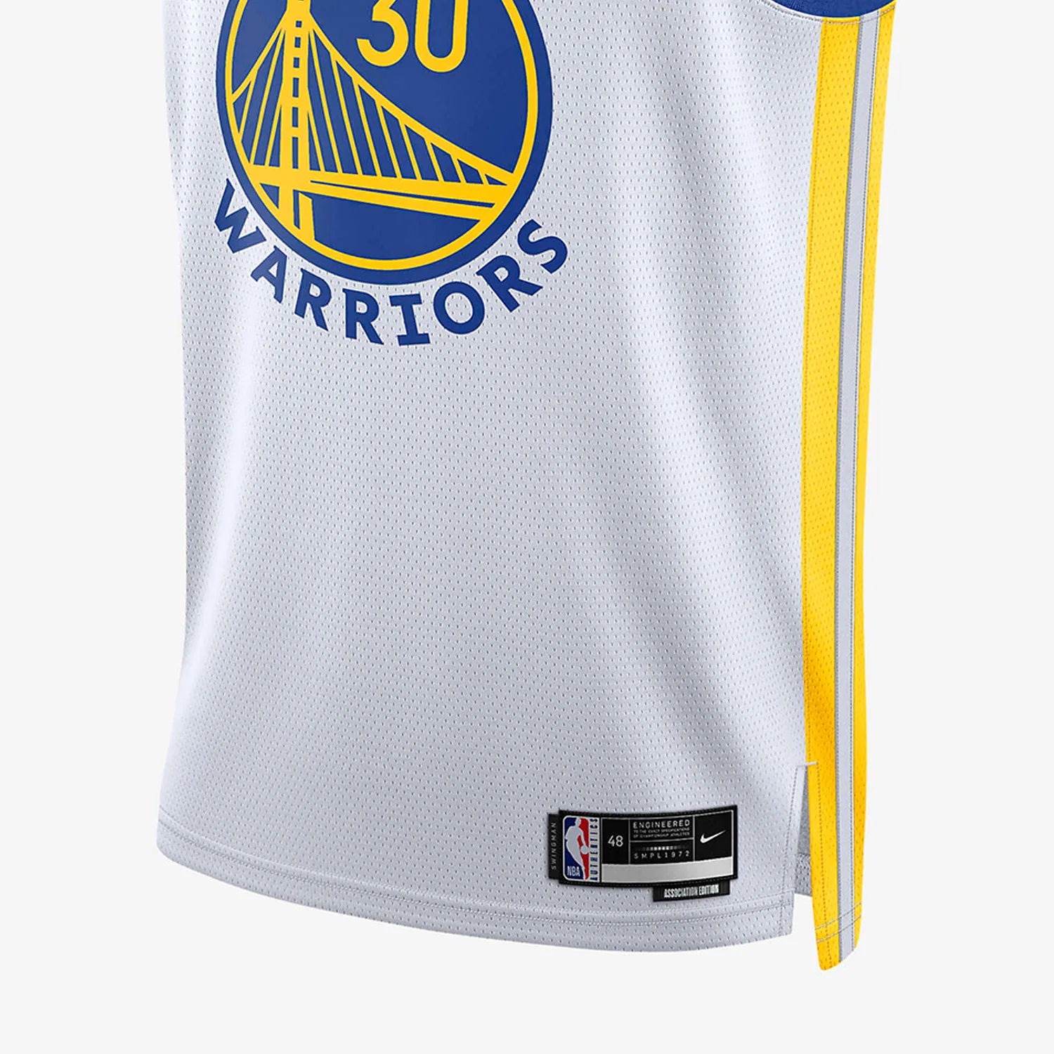 Nike official authentic NBA Golden State Warriors men's basketball sleeveless jersey DN2077-100