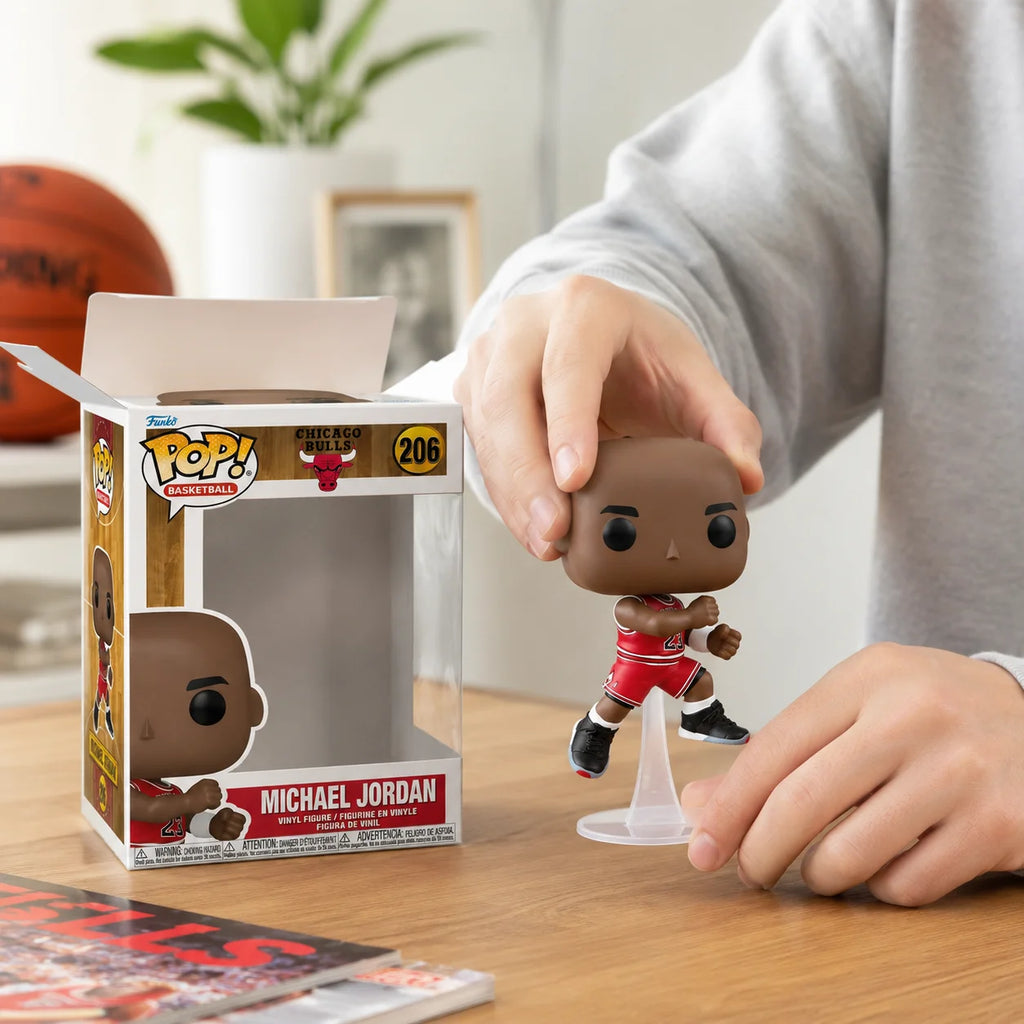 Original Funko Pop! NBA: Bulls Michael Jordan ('89) "The Shot Vinyl Figure Gift Idea Sports Fans for Collectors 86314