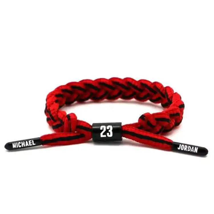 Bracelet Star Knitted Bracelet Kobe James Curry Owen Star Sports Wristband Basketball Bracelet