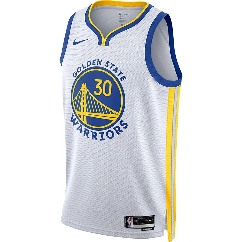 Nike official authentic NBA Golden State Warriors men's basketball sleeveless jersey DN2077-100