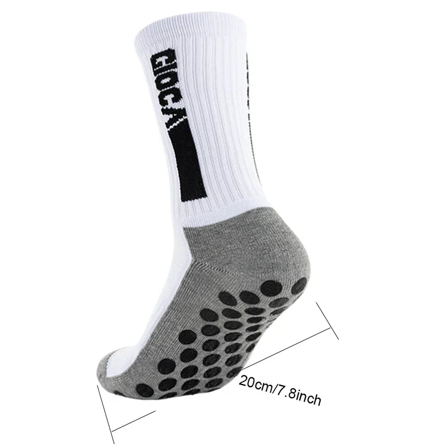 1/5/8/10pairs men women unisex non slip grip soccer rugby socks towel bottom breathable shockproof athletic exercise