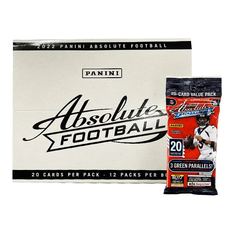 22 Season Panini NFL Absolute Football Fat Pack, Official Collector Break Surprise Pack Set Hot Rare Autograph & Rookie Cards