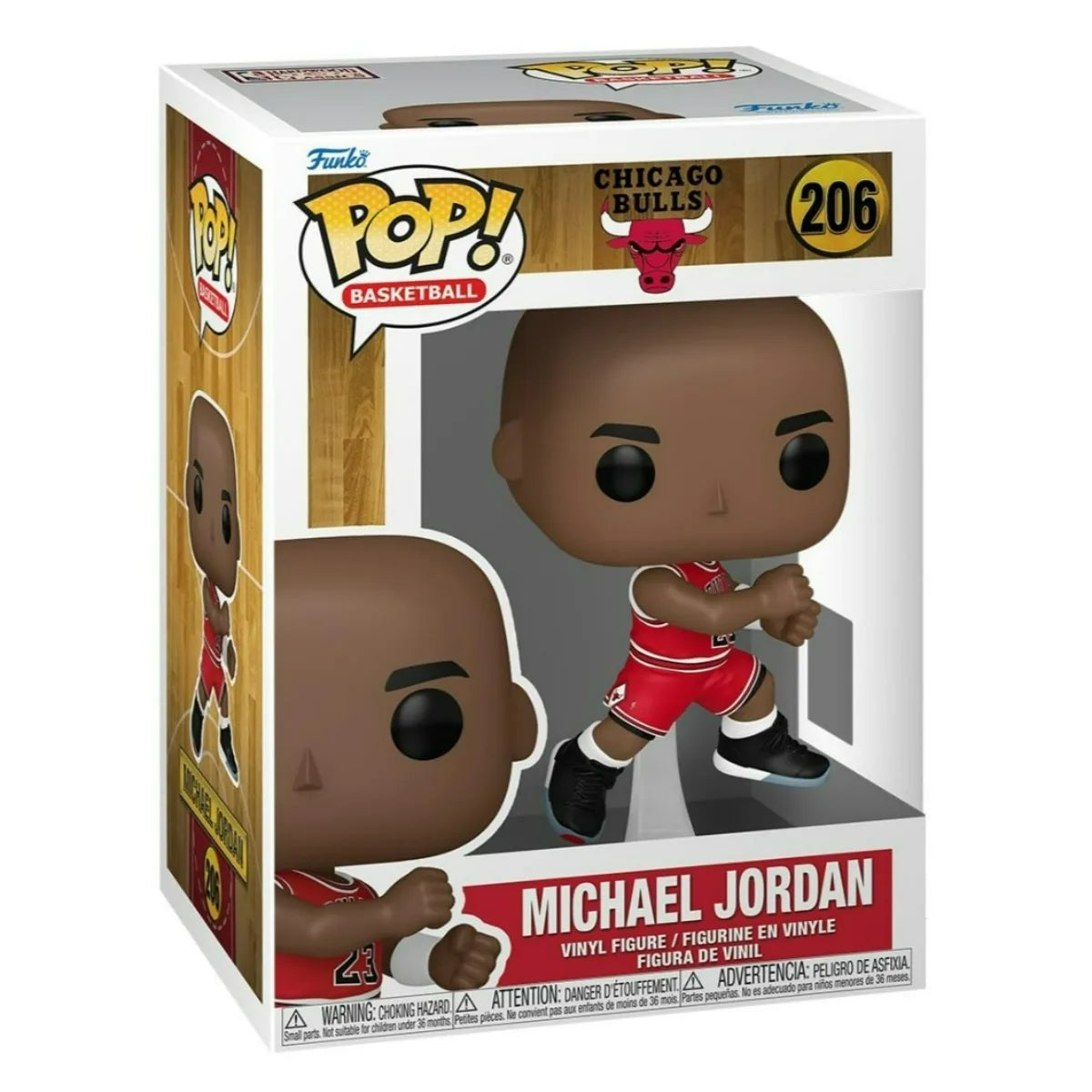Original Funko Pop! NBA: Bulls Michael Jordan ('89) "The Shot Vinyl Figure Gift Idea Sports Fans for Collectors 86314