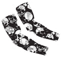 2 Pairs of Kids' Sports Arm Sleeves - Basketball & Baseball UV Protection Cooling Sleeves, Custom Logo Available